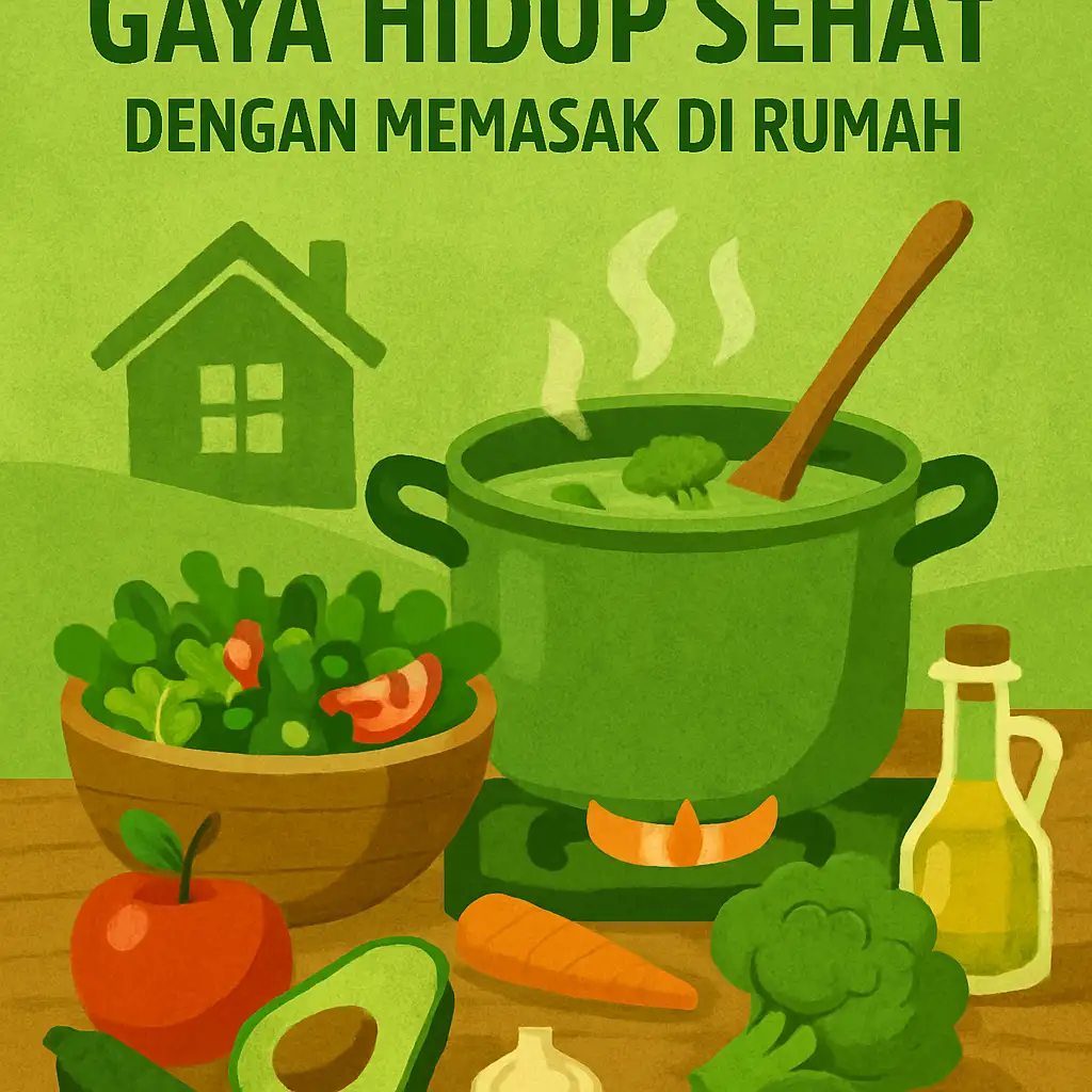 Gaya Hidup Sehat dengan Memasak di Rumah